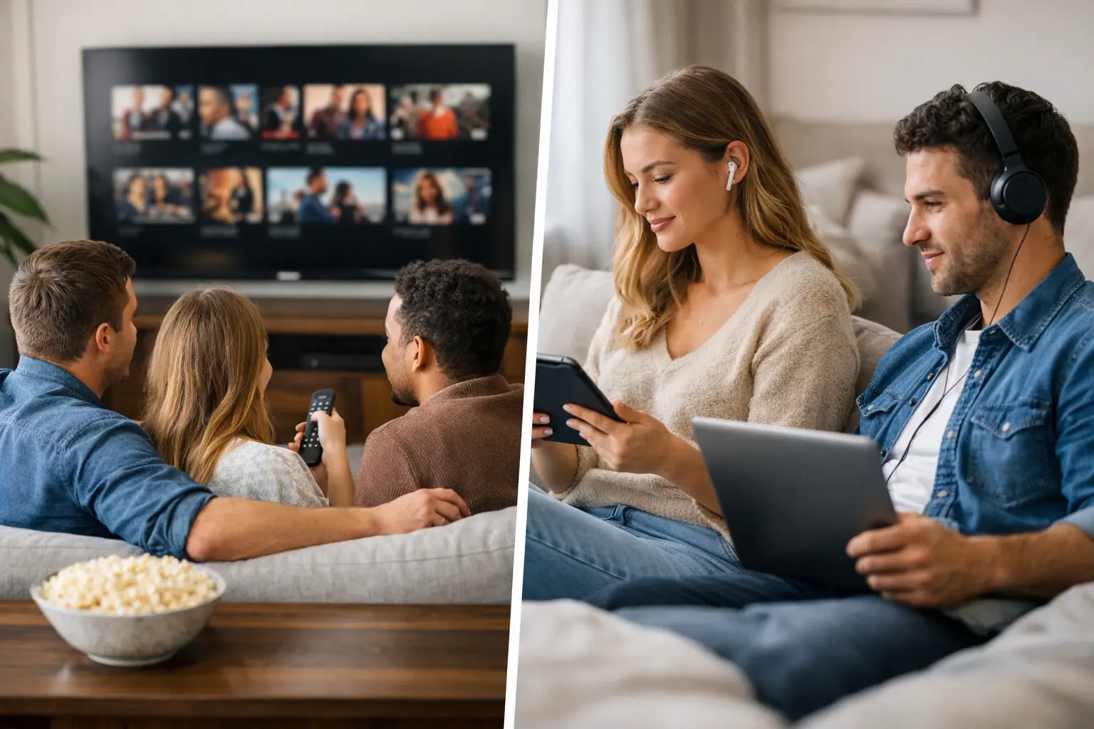 Shared Streaming vs Separate Subscriptions